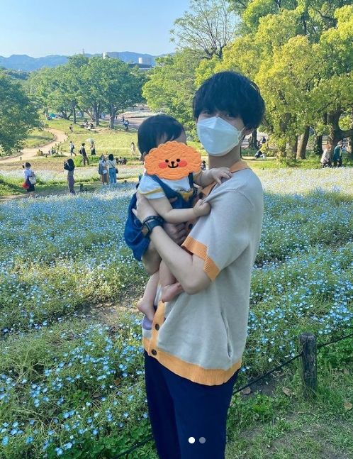 梶田冬磨留下1歲女兒，來不及陪她長大。翻攝梶田冬磨IG