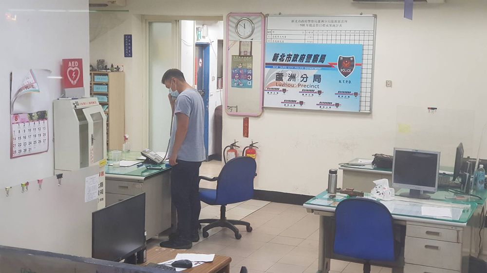 龍源派出所。黃仲瑜攝