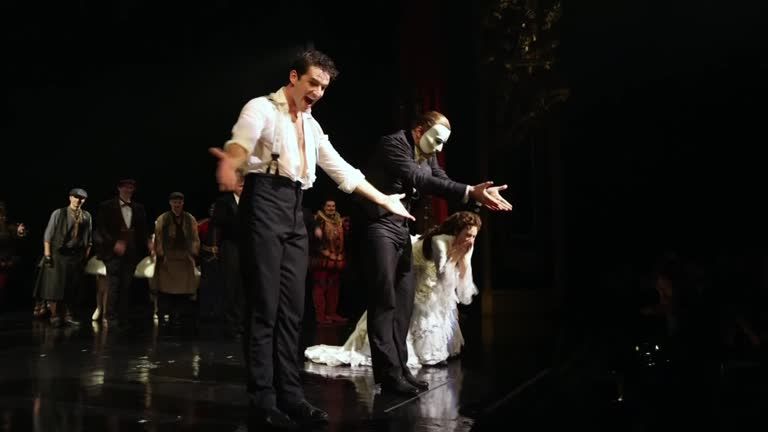 《歌劇魅影》去年重新開演，但票房無法回到疫情前水平。路透社