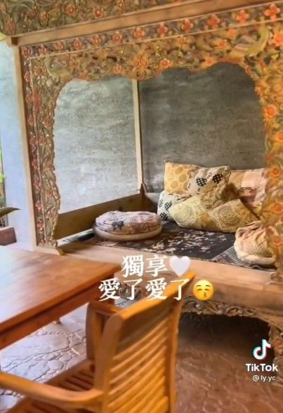 藏身花蓮的峇里島風民宿別具一格。