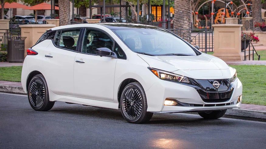 Nissan Leaf电动车已问世超过10年，是资深电动车。取自Nissan官网