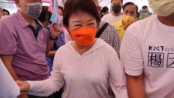 台中市長盧秀燕下周五將南下高雄為柯志恩站台。資料照片
