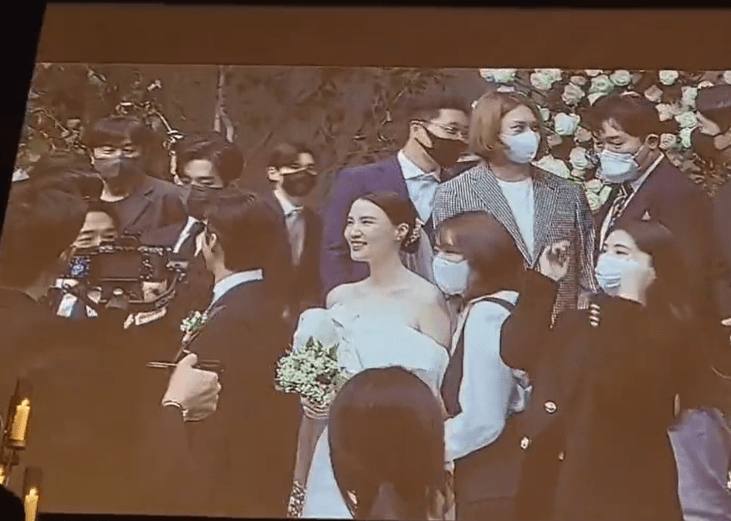 南宮珉婚禮有不少藝人參加，合作過《金科長》的2PM成員俊昊、《金牌救援》河道權、SJ成員希澈都出席祝賀。翻攝IG