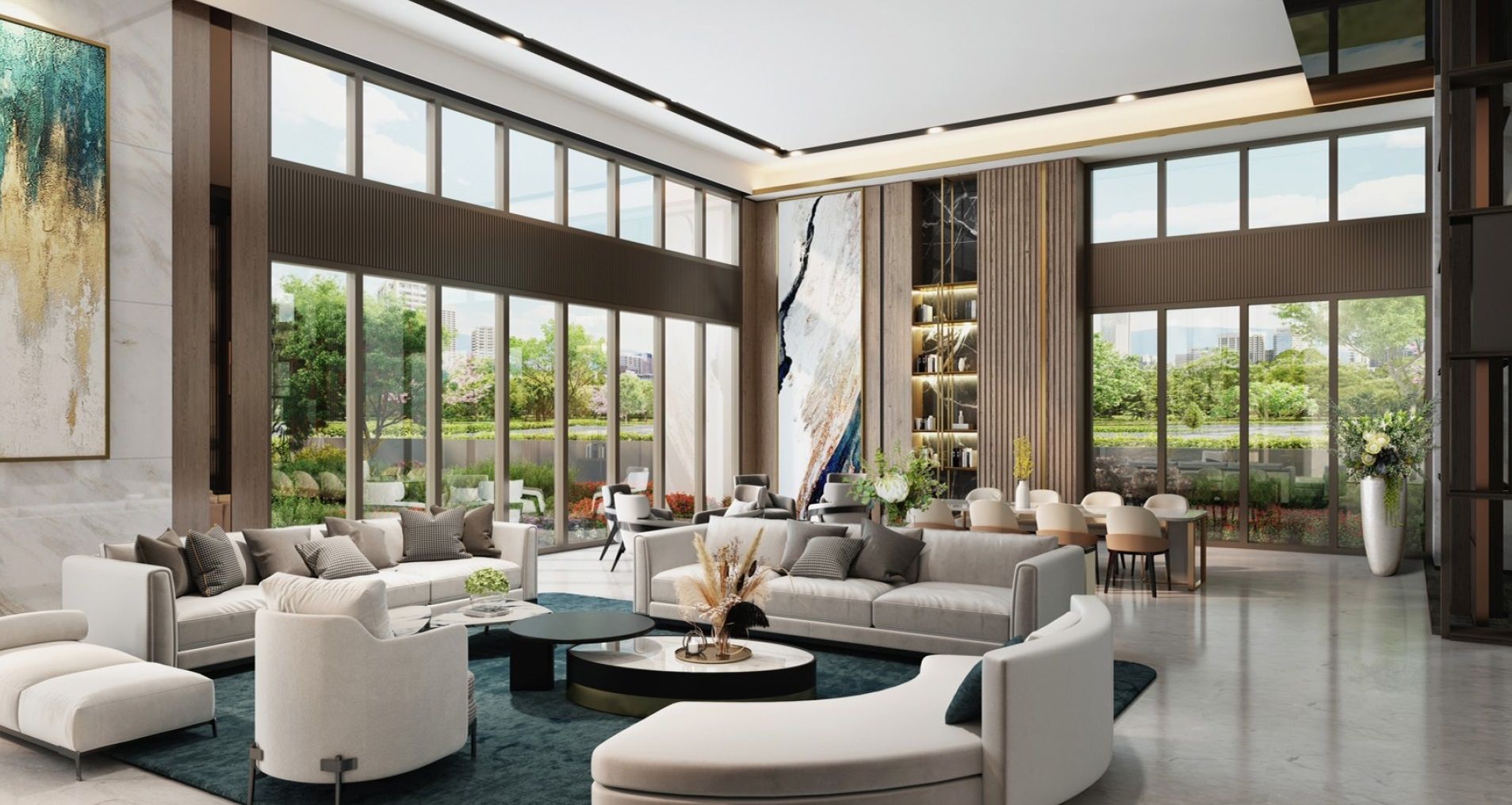 元信一街屬於仁義重劃區的核心生活圈,近年推案多為區域型建商的產品,相較2020年單坪普遍4字頭前端,房價2年來已跳漲至6字頭,圖片為「仁仁邑」3D情境示意圖。翻攝仁仁邑官網