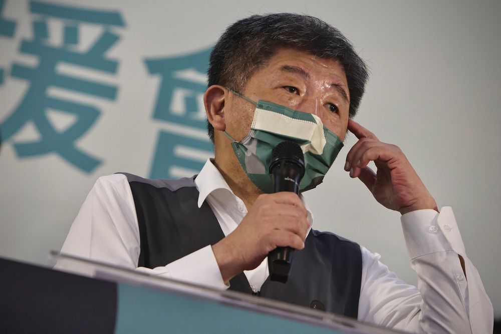 陳時中表示,不想批評徐巧芯的行為。林林攝