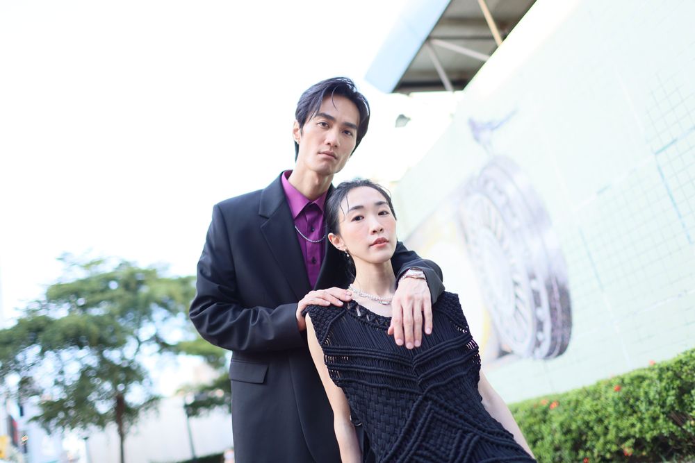 姚吉慧（右）和李英宏享受當新人的衝勁。鄭孟晃攝