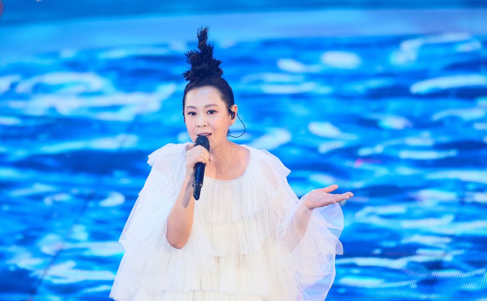 劉若英分享錄音趣事。鄭孟晃攝