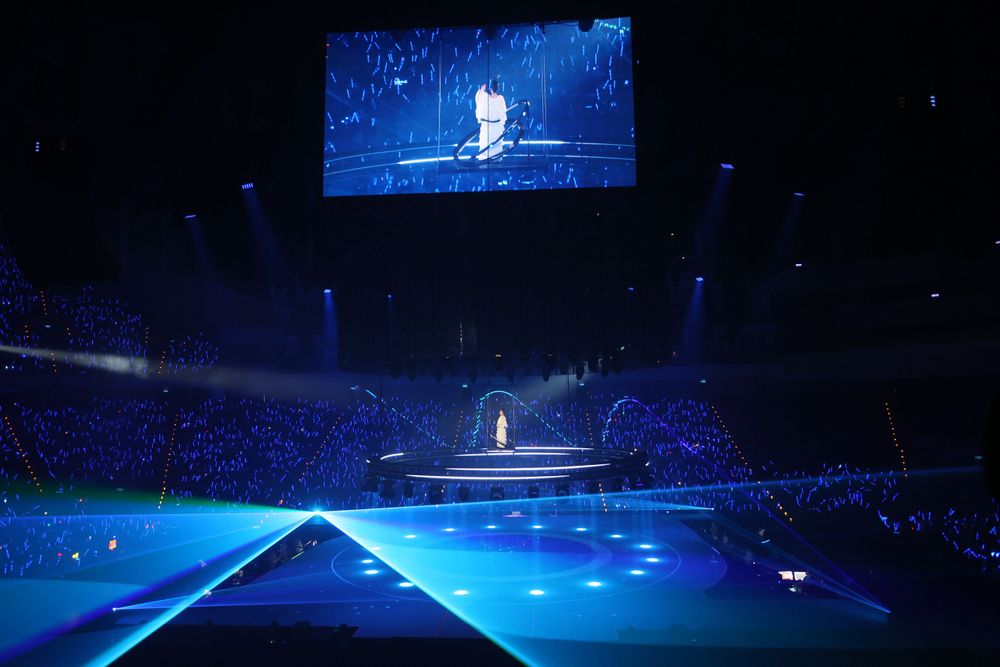 劉若英打造奇幻舞台。鄭孟晃攝