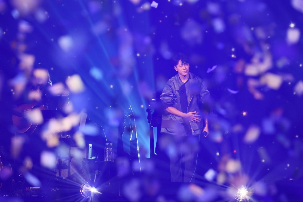 韋禮安台北小巨蛋演唱會圓滿結束。鄭孟晃攝