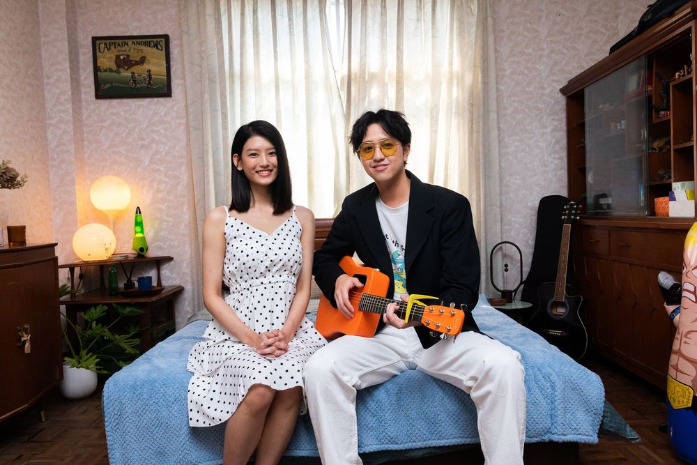 莫凡新（右）是歌壇學霸。無限延伸提供