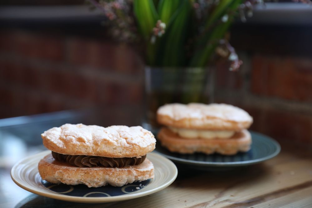 以米穀粉製成的「達克瓦玆」。黃盈甄攝