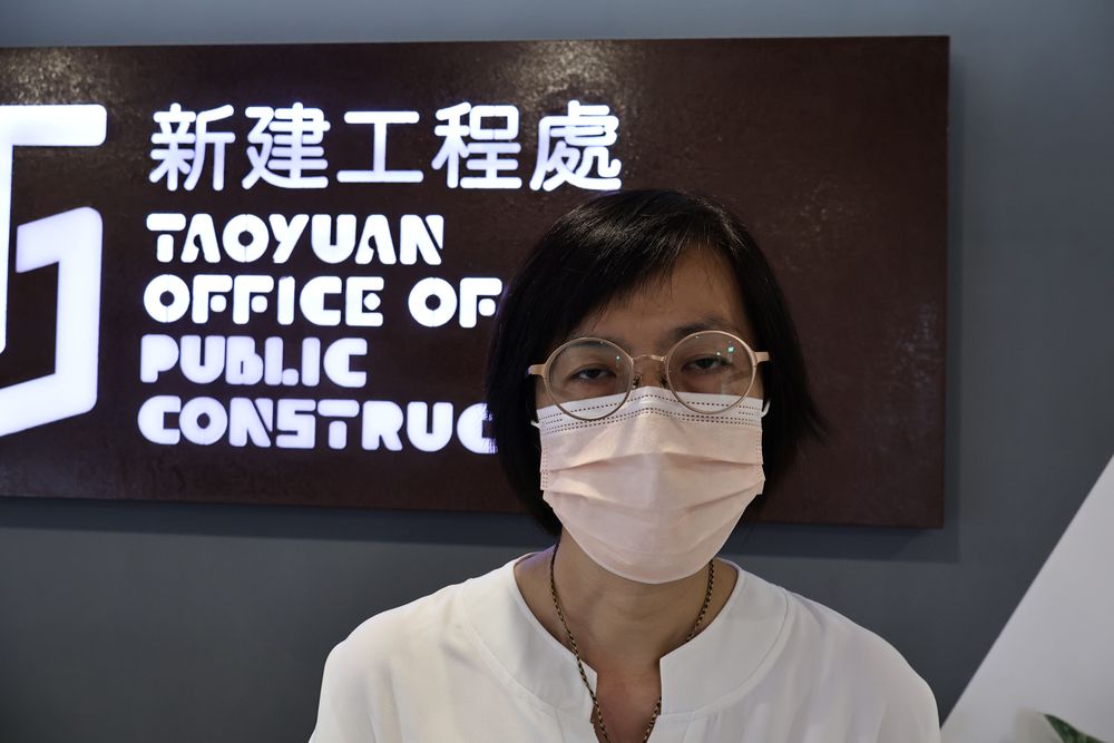 桃園市新建工程處副處長洪嘉潞。張沛森攝