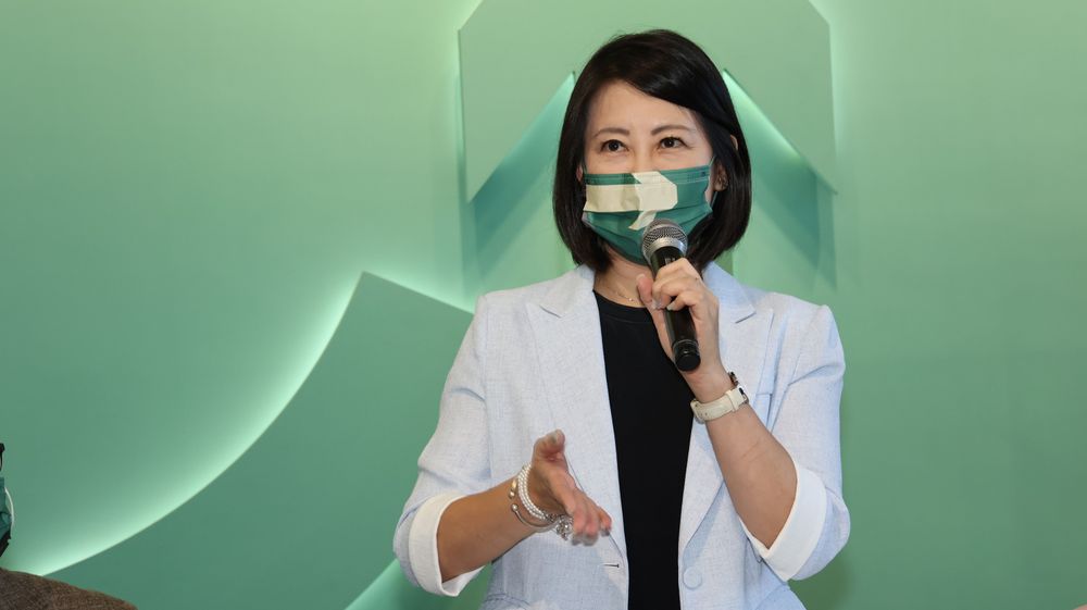 吳思瑤批評，柯文哲的失格發言，是為了選舉利益唱衰台灣。資料照，莊宗達攝