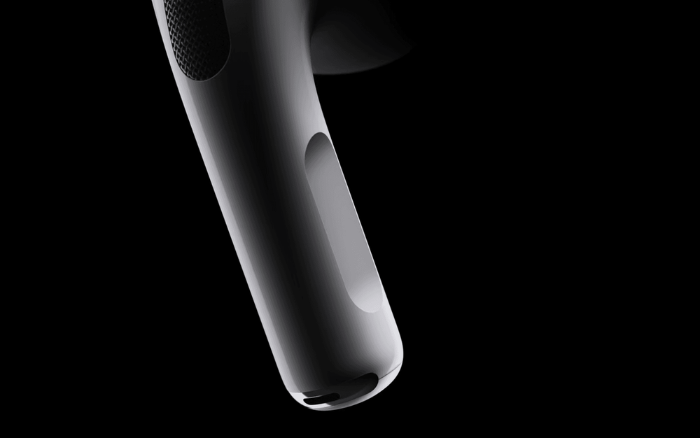 耳機柄現在除了按壓,也支援滑動操作。取自 Apple