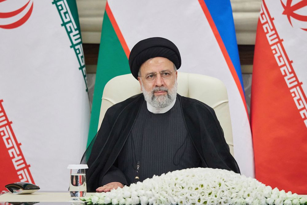 伊朗總統萊希。路透社