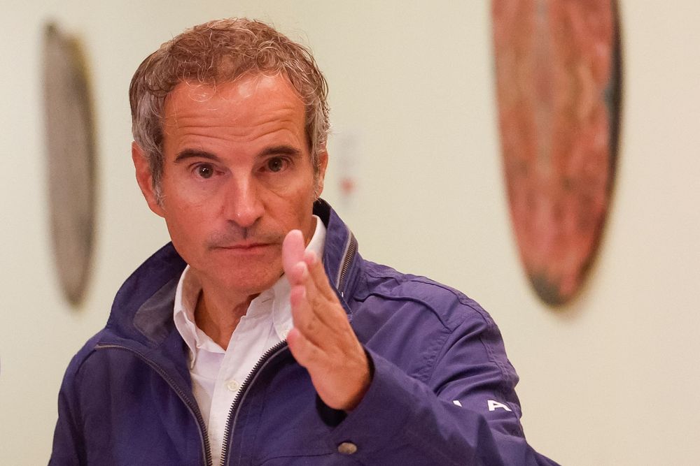 國際原子能總署署長葛羅西強調，俄羅斯掌控的札波羅結核電廠「當然」屬於烏克蘭。路透社