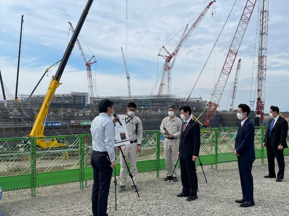 台積電熊本廠興建現場罕見曝光力拚1年半完工 台積電熊本廠興建現場罕見曝光力拚1年半完工