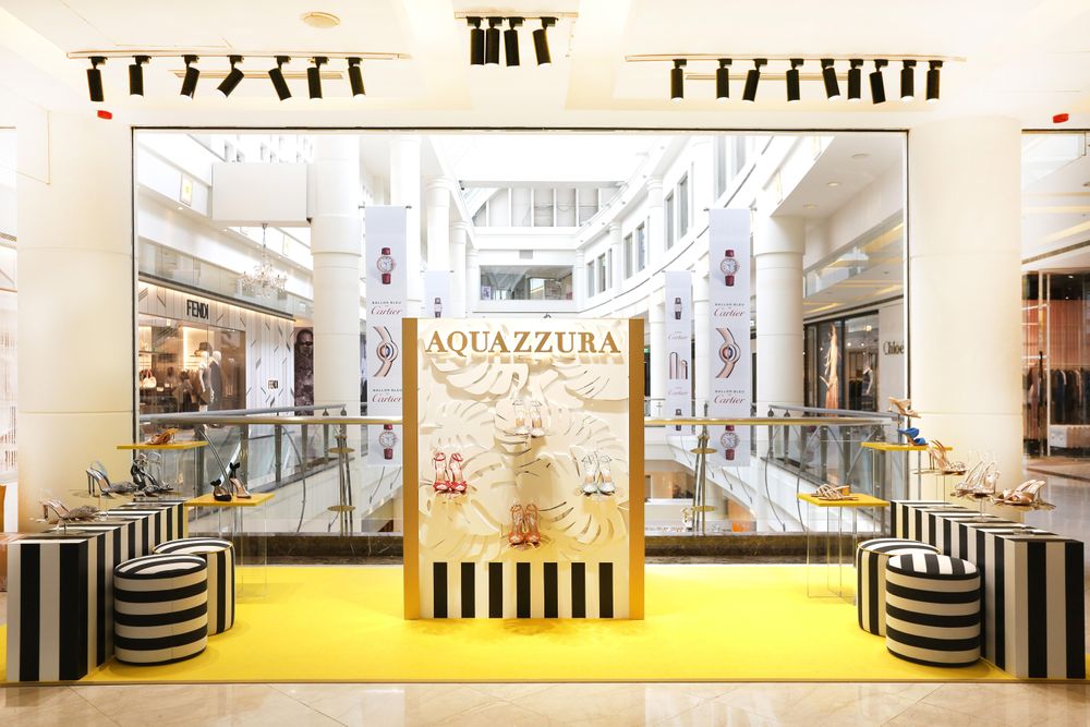 Aquazzura於即日起至10月10日止,選在微風廣場開出在台首家快閃店櫃。品牌提供