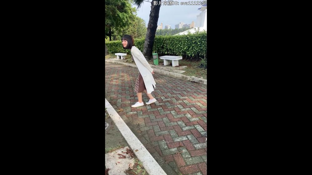 扮演鴿子走路的妹仔,真的又漂亮又可愛呀!