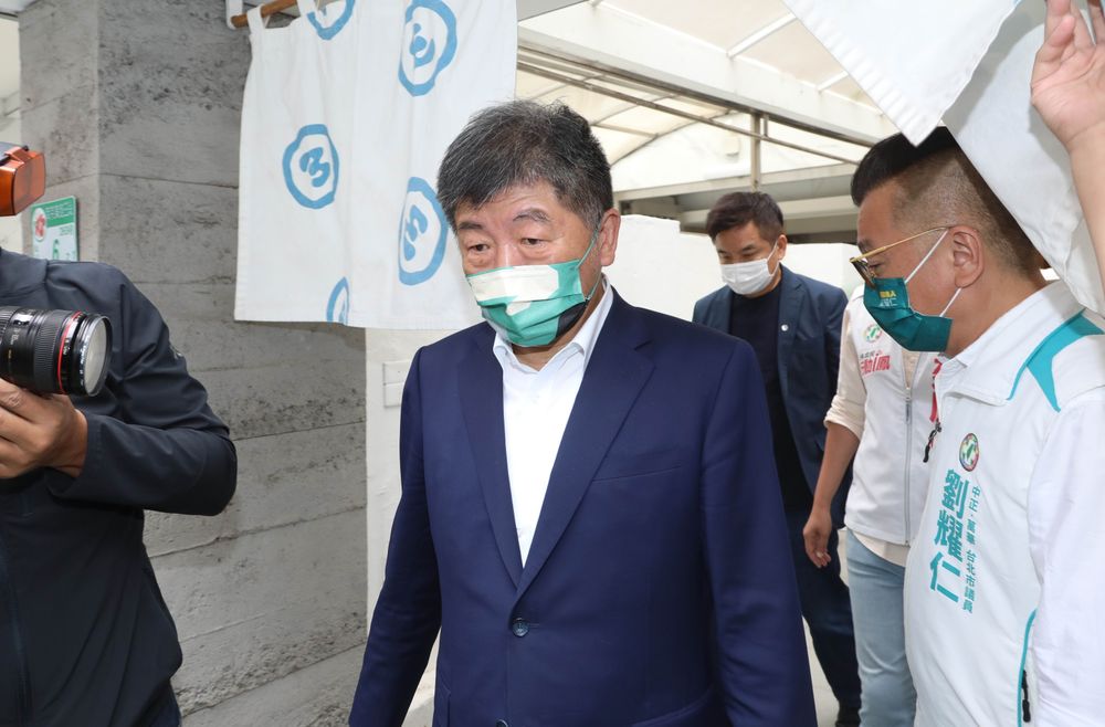學者分析,即便開國門,陳時中過去的防疫成績仍會被對手說嘴。資料照,鄭孟晃攝