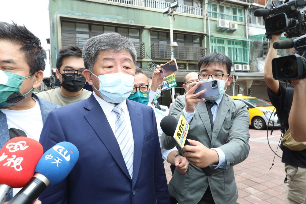 民進黨台北市長參選人陳時中。