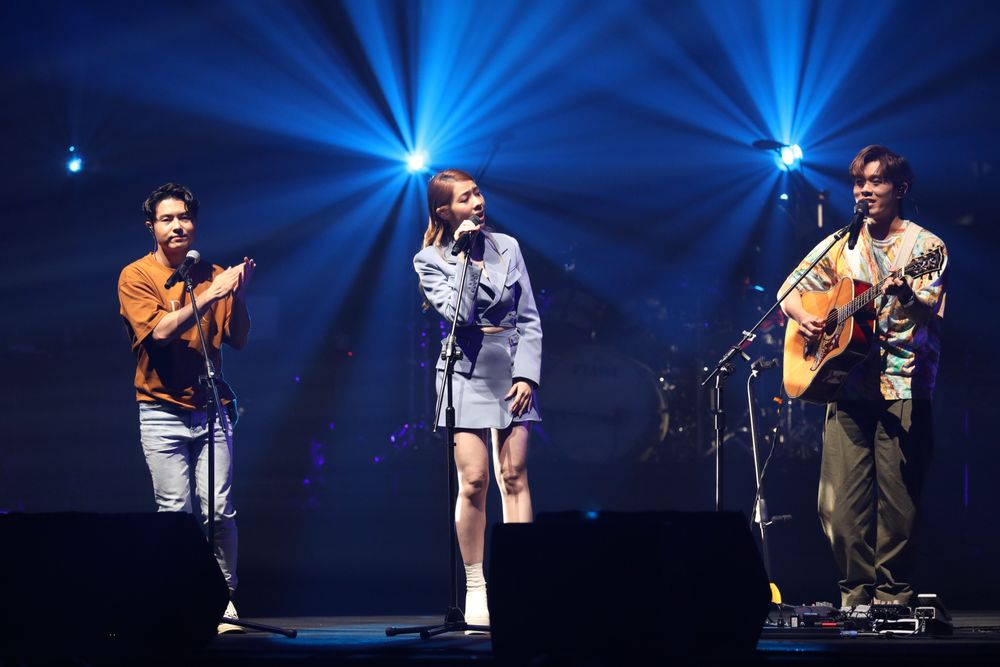 告五人為開場嘉賓。鄭孟晃攝