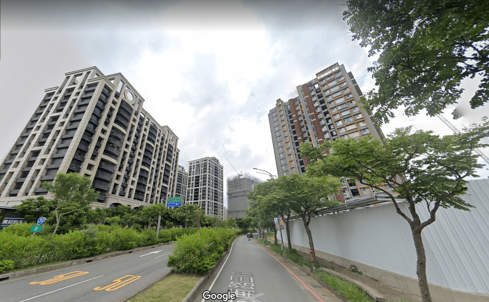 專家認為房價漲過頭出現短期修正屬於正常現象。翻攝Google map