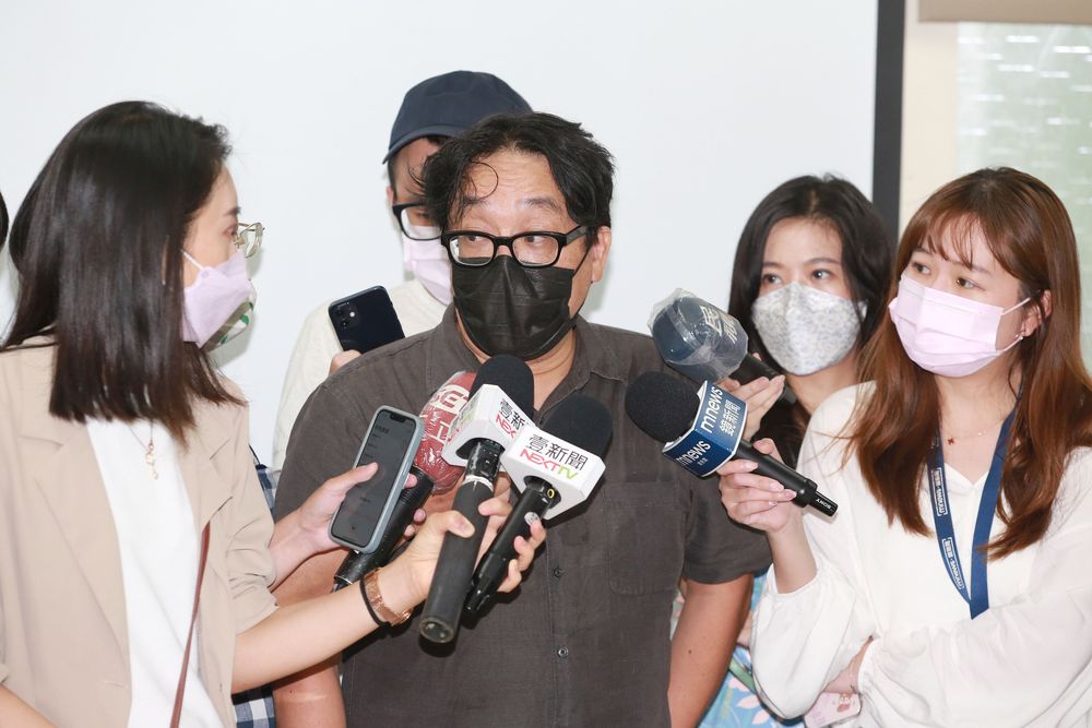 彭揚凱（中）表示，徐國勇這番發言不恰當。朱世閎攝