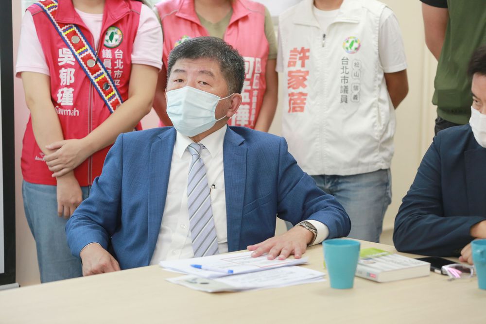 陳時中直言，達不到目標，算他政策的失敗。朱世閎攝