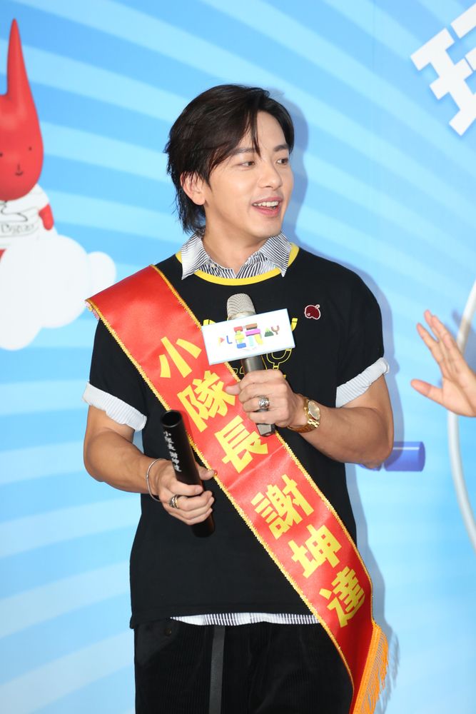 坤達擔任黑隊小隊長實至名歸。張哲鳴攝