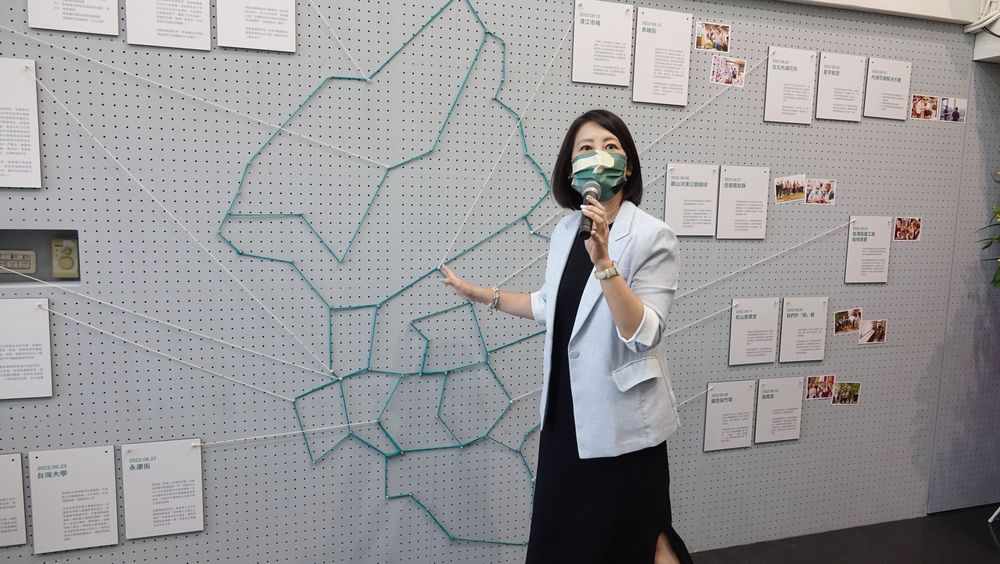 吳思瑤說，開國門就是進入正常生活的階段。資料照，莊宗達攝