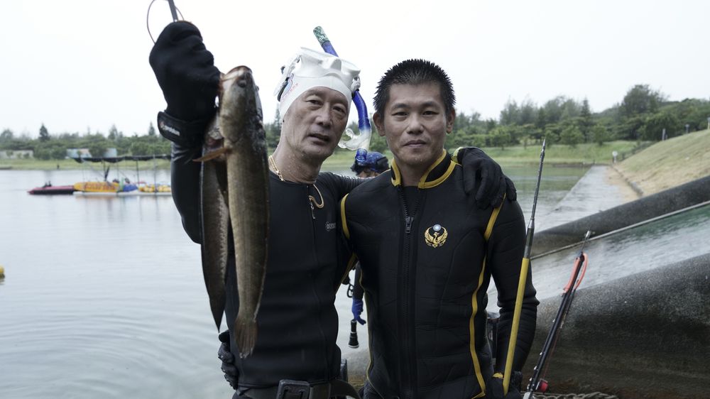 台東縣水中運動訓練協會成員。讀者提供