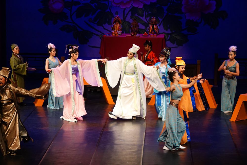 蘭陽戲劇團《杜子春》精彩片段。林泊志攝