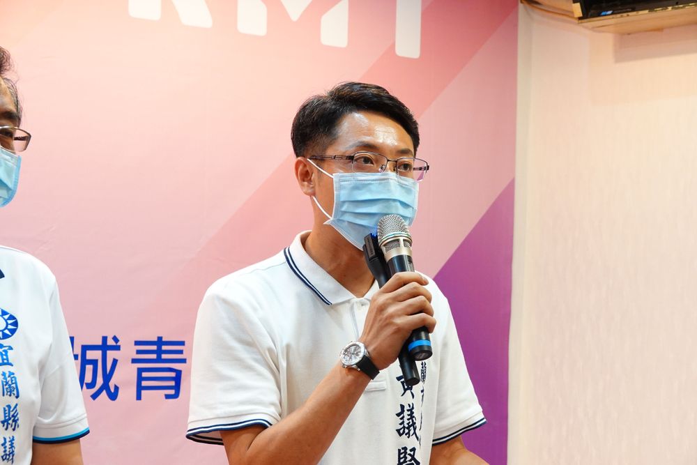 宜蘭市民代表黃議賢。林泊志攝