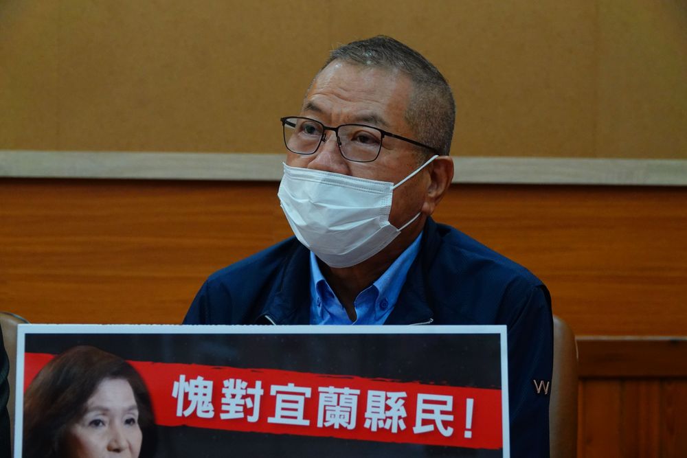 民進黨宜蘭縣議員陳文昌。林泊志攝