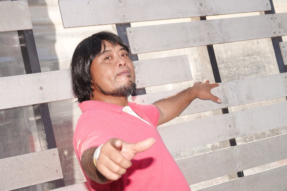 巴大雄成名前雖然日子過得辛苦，但他始終保持樂觀的心。陳德興攝