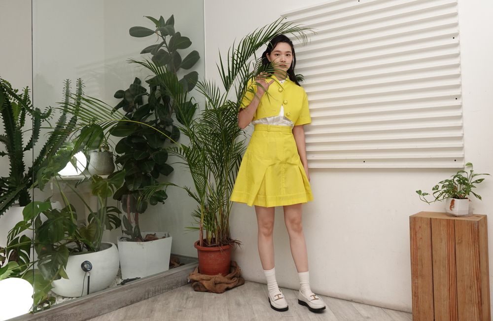 王真琳是九頭身美女。陳德興攝