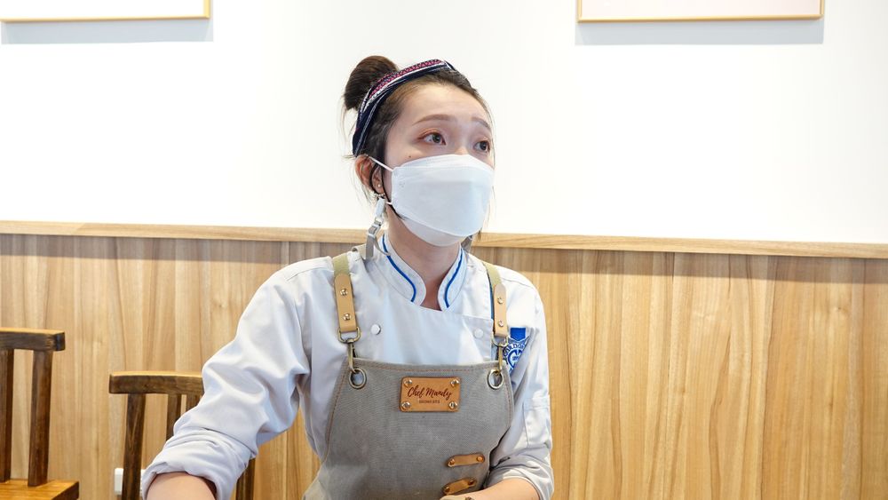 33歲的Mandy相中故鄉宜蘭的慢活步調，返鄉開咖啡店，並以拿手的甜點手藝，擄獲許多少女心。林泊志攝