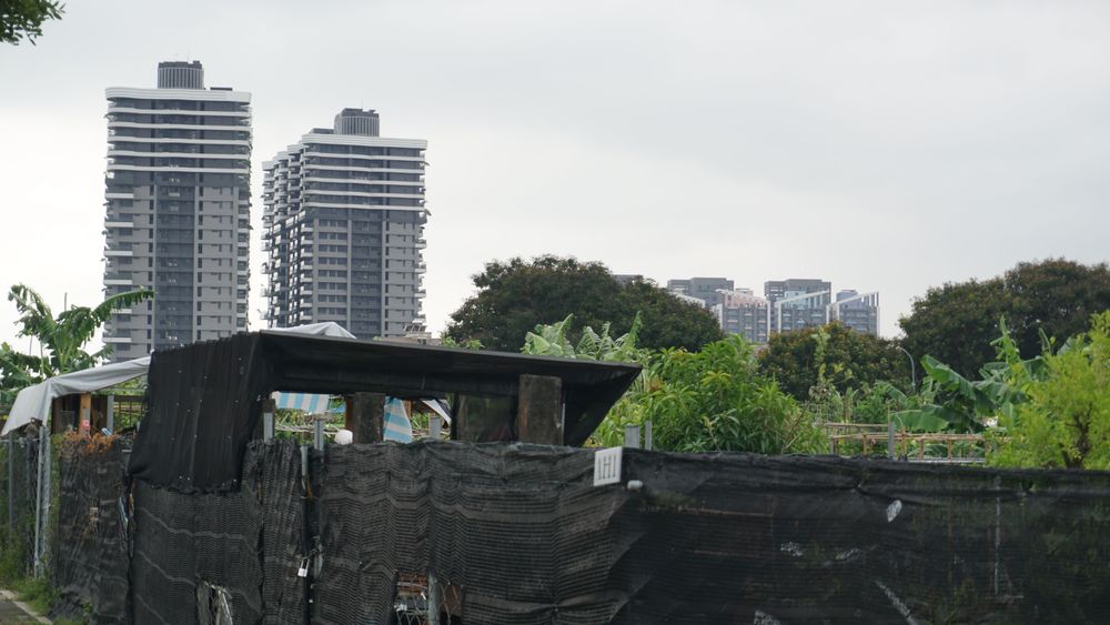 台積電效應讓許多高雄建案預售與成屋出現明顯價差。葉家銘攝