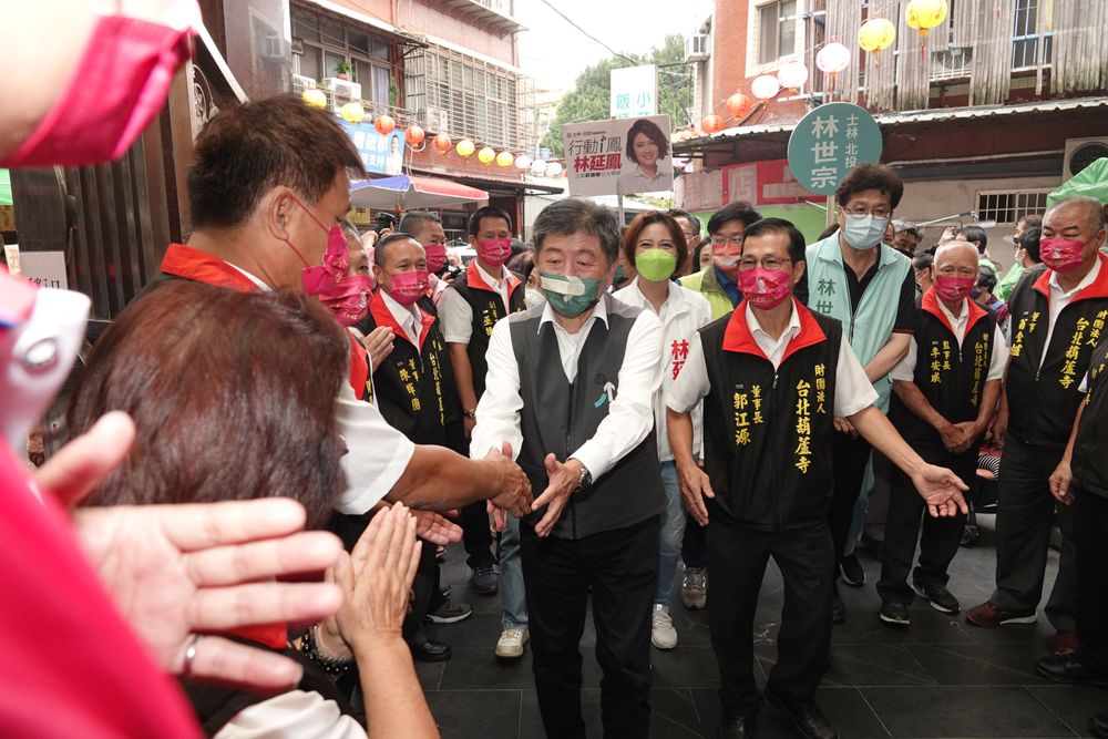 陳時中強調，跟選民互動好，也是被選舉人該做的。陳德興攝