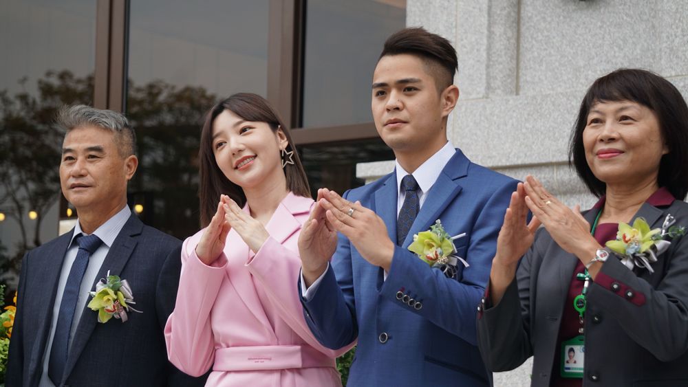 郭雪芙首次代言房地产建案，对于建商贴心设计感到满意。叶家铭摄