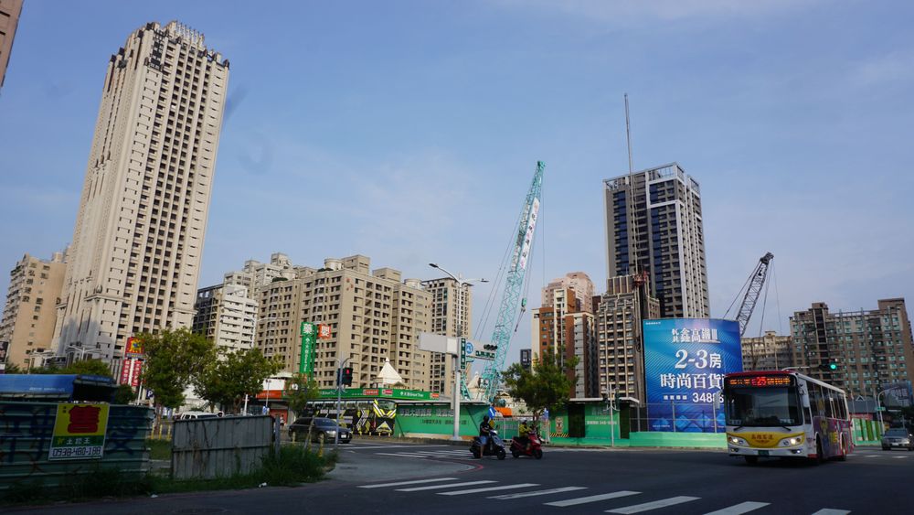 台積電效應讓各區房價不斷上揚，未來當廠區完工將引入更多購屋需求。葉家銘攝