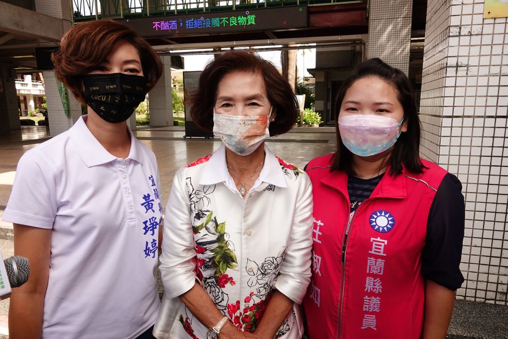 宜蘭縣長林姿妙感謝鄉親肯定，會持續努力打拚。林泊志攝