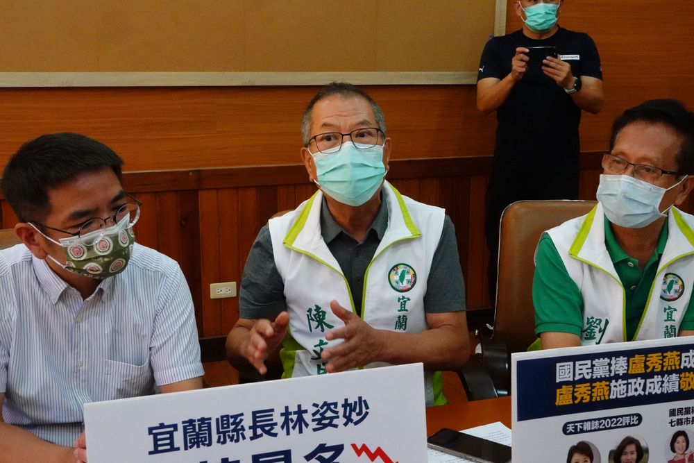 議員陳文昌批林姿妙沒有遠見、淺碟，會遭人民唾棄。林泊志攝