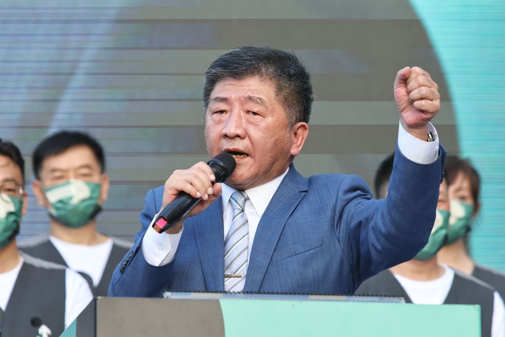 學者指，陳時中唱歌有庶民的「氣口」。資料照，葉志明攝