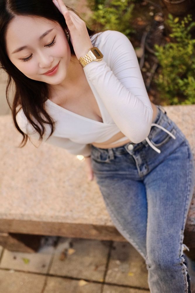 Verna大方面對鏡頭拍攝。陳志淵攝