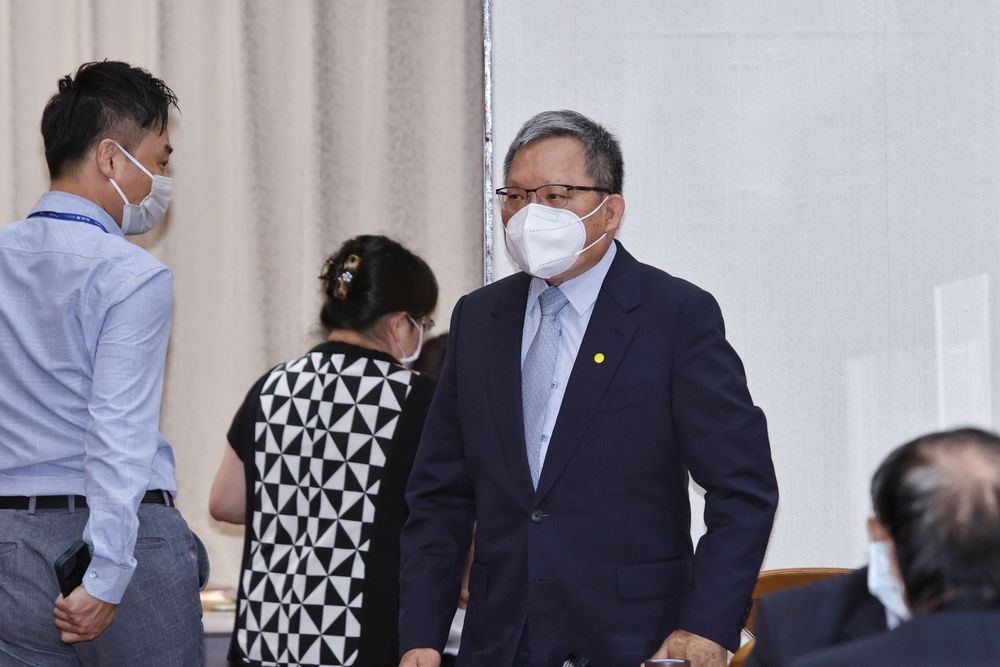 財政部長蘇建榮。葉志明攝