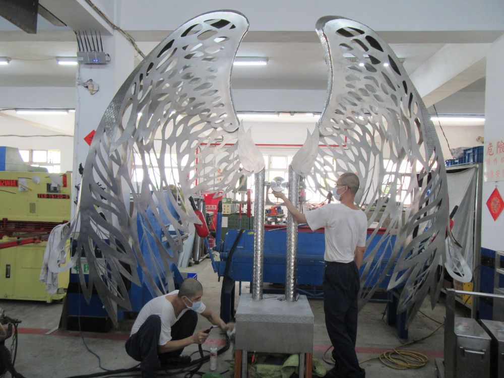 泰源鋼翼製作。泰源技訓所提供