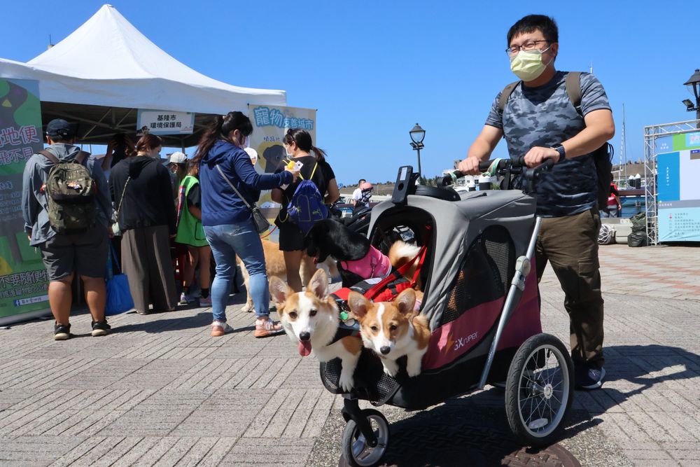 在碧砂舉行「2022狗狗森友會集合囉！」活動。戴之聖攝