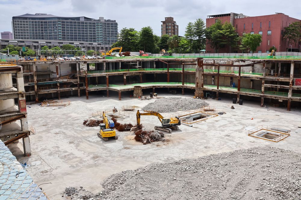 京華城拆除後，將改建為「京華廣場」商辦園區。趙世平攝